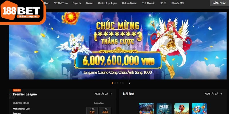 Đăng nhập 188BET - Chia sẻ cách truy cập nhanh nhất 1 Nền tảng chú trọng đến vấn đề bảo mật và tiện ích tuyệt vời cho người chơi